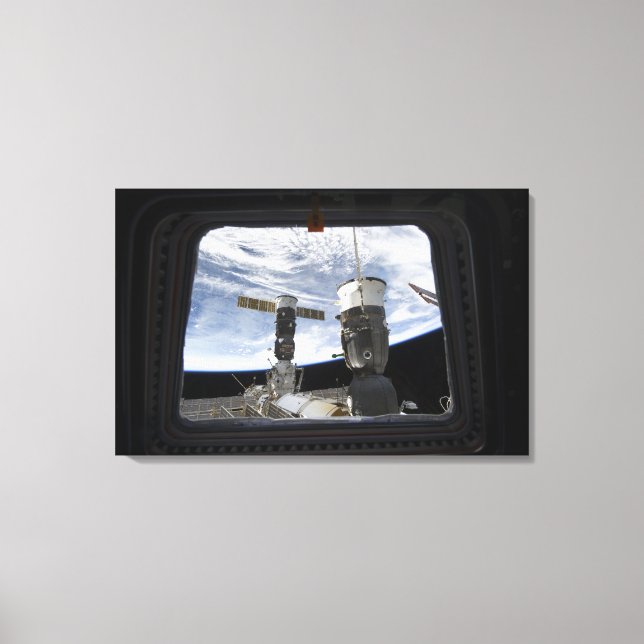 Two Russian spacecraft Canvas Print (Front)