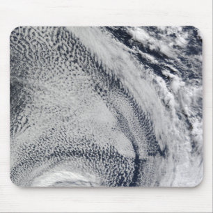 Two S-Shaped Polar Hurricanes Mouse Mat