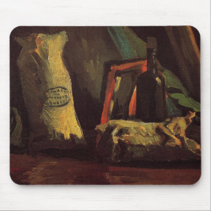 Two Sacks and a Bottle by Vincent van Gogh Mouse Mat