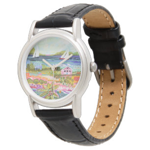 Two Sailboats and Cottage Watch