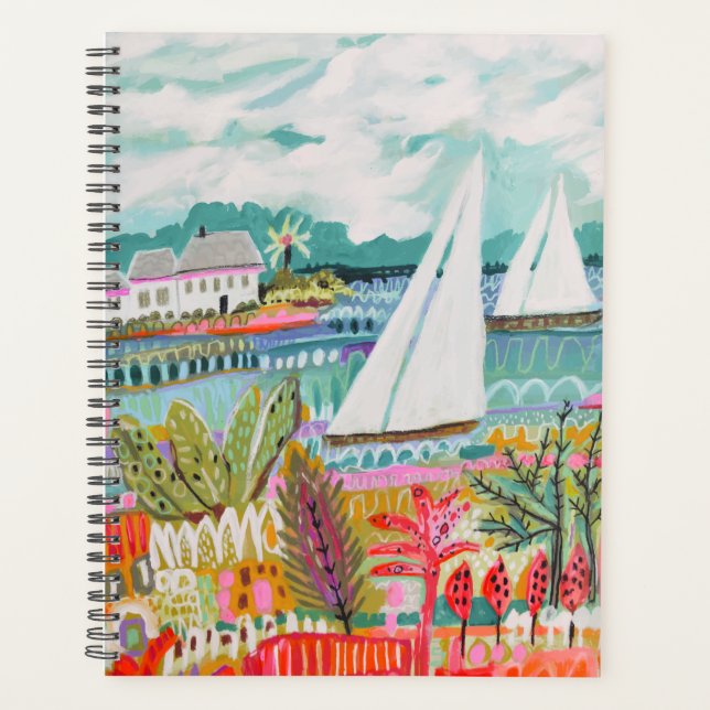 Two Sailboats Planner (Front)