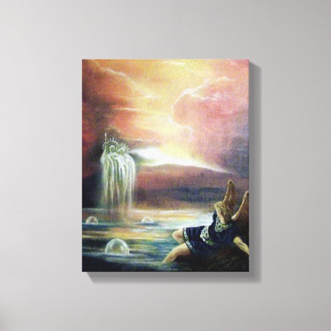 TWO SAINT JOHN AND FALLEN ANGEL CANVAS PRINT (Front)