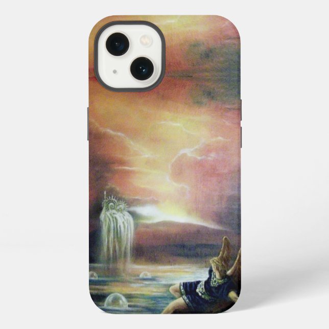 TWO SAINT JOHN AND FALLEN ANGEL  iPhone CASE (Back)