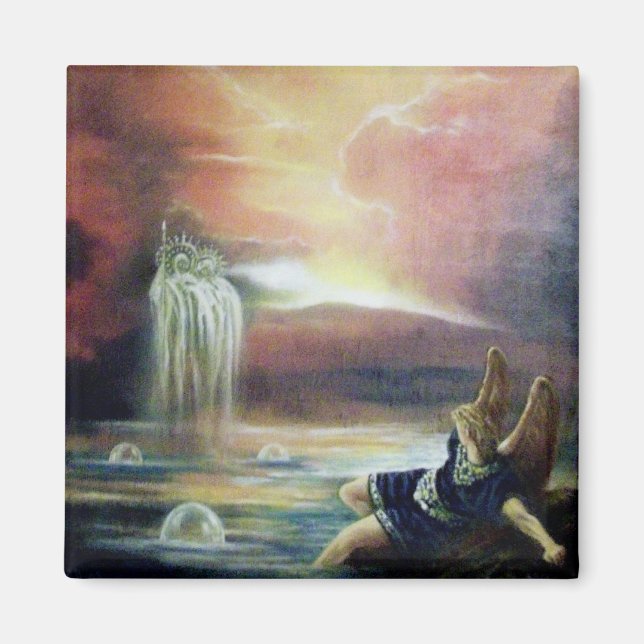 TWO SAINT JOHN AND FALLEN ANGEL MAGNET (Front)