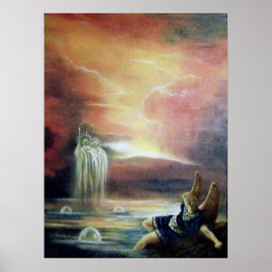 TWO SAINT JOHN AND FALLEN ANGEL POSTER