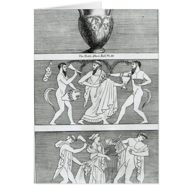 Two Scenes from an Etruscan Vase (Front)