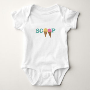 Two Scoops Baby Bodysuit