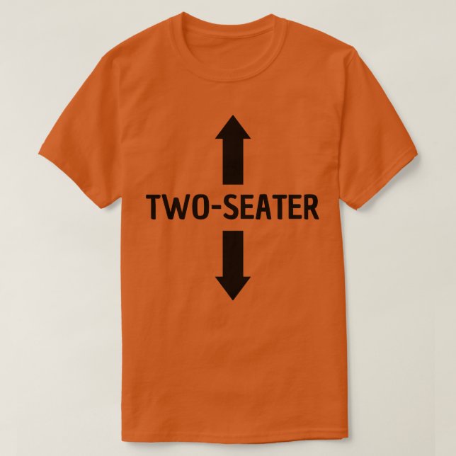 two seater T-Shirt (Design Front)
