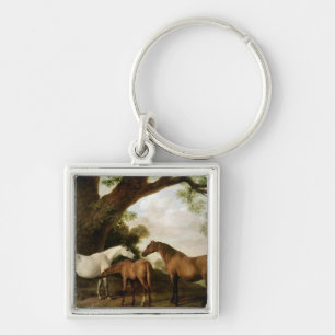 Two Shafto Mares and a Foal, 1774 Key Ring