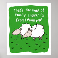 Two Sheep Chatting in a Field