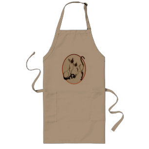 Two Siamese Cats Aprons
