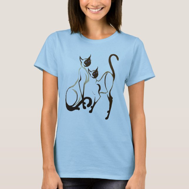 Two Siamese T-Shirt (Front)