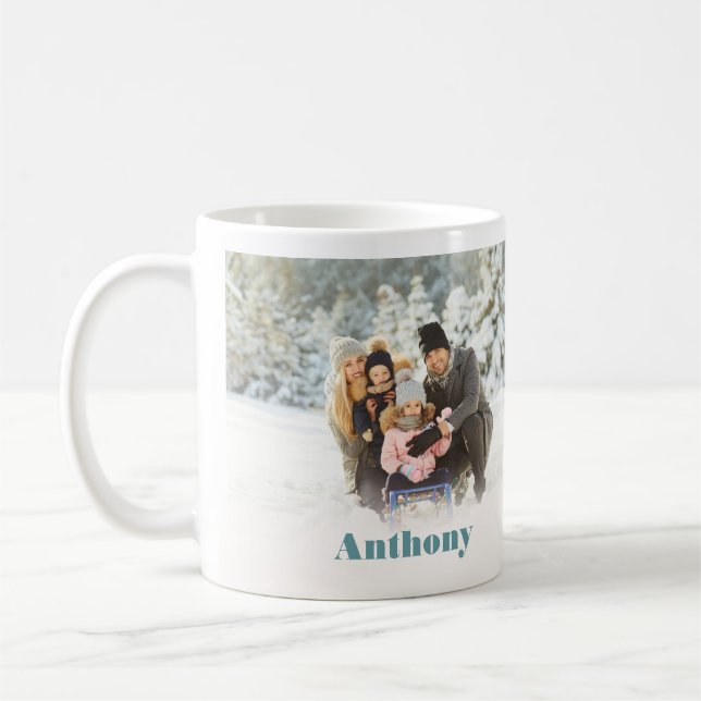 Two Side Personalised Custom Photo Coffee Mug (Left)
