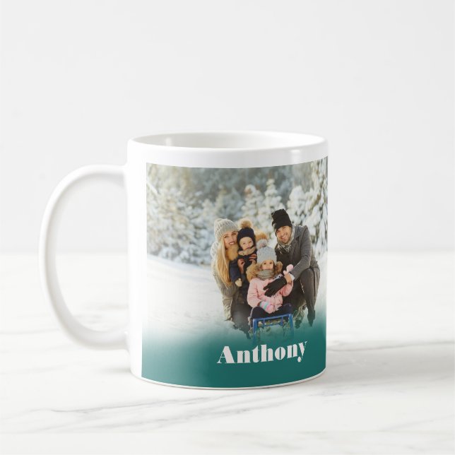 Two Side Personalised Custom Photo Coffee Mug (Left)