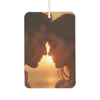 Two side photo car car air freshener