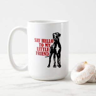 Two side printed Great Dane Friend Coffee Mug