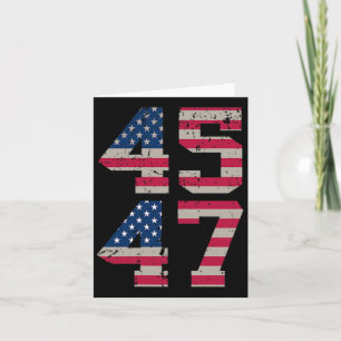 ( Two Sided) 45 47 Trump Better Coverage Than 5g T Card