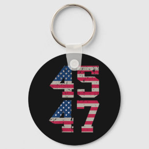 ( Two Sided) 45 47 Trump Better Coverage Than 5g T Key Ring