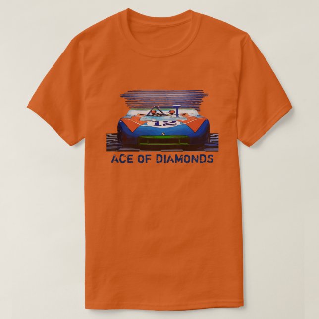 Two-sided ACE OF DIAMONDS T-Shirt (Design Front)
