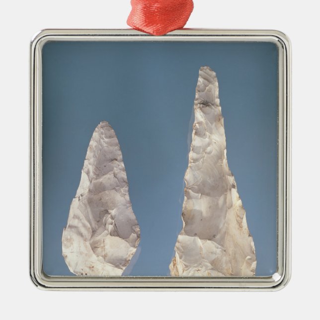 Two-sided blades, Lower Acheulean Period Metal Tree Decoration (Front)