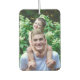 Two-sided custom photo car air freshener