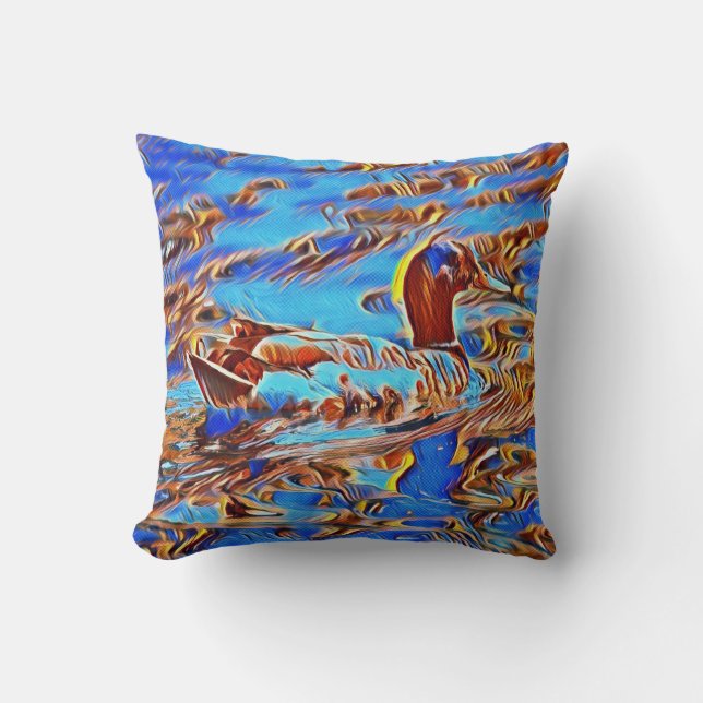 Two Sided Duck Cushion (Front)