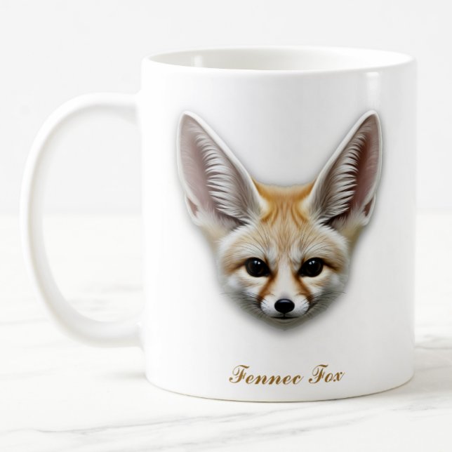 Two-Sided Fennec Fox Coffee Mug Design (Creator Uploaded)