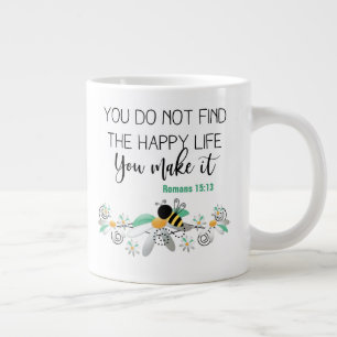 Two sided -mug giant coffee mug