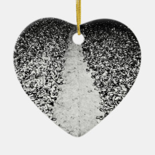 two sides of cocoa ceramic tree decoration