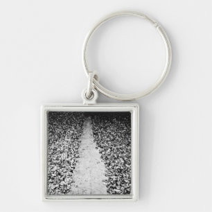 two sides of cocoa key ring