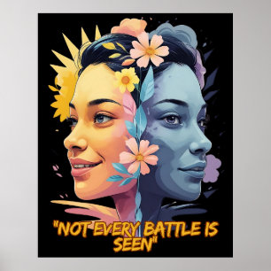 Two Sides of the Mind – Not Every Battle is Seen Poster