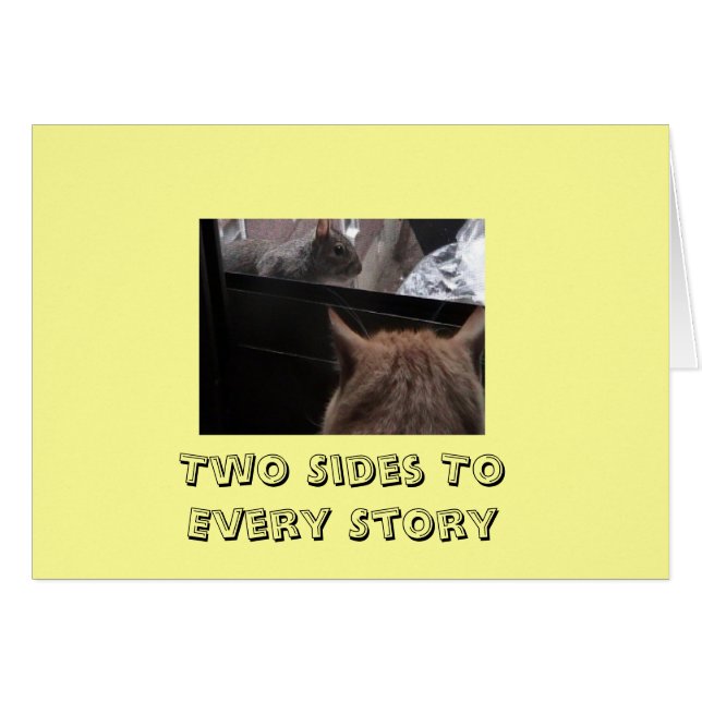 TWO SIDES TO EVERY STORY (Front Horizontal)