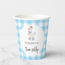 Two Silly Goose Blue Birthday