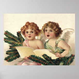 Two Singing Angels Poster