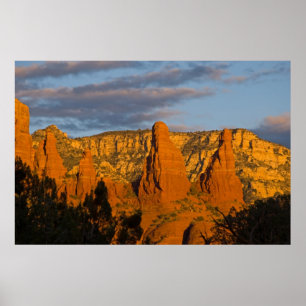 Two Sisters at Sunset 2216 Poster