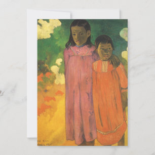 Two Sisters by Paul Gauguin, Vintage Fine Art
