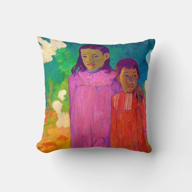 Two Sisters, Gauguin Cushion (Front)