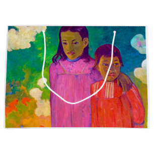 Two Sisters, Gauguin Large Gift Bag