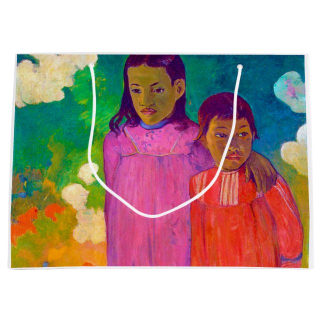 Two Sisters, Gauguin Large Gift Bag (Front)