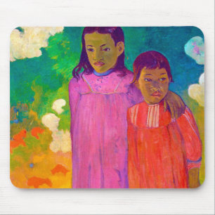 Two Sisters, Gauguin Mouse Mat