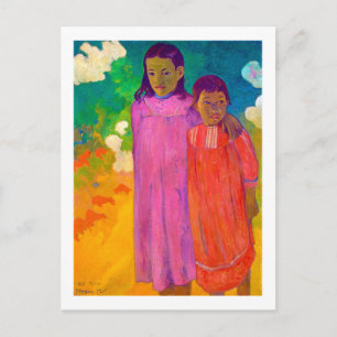 Two Sisters, Gauguin Postcard