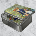 Two Sisters (On the Terrace) By Pierre Renoir Jigsaw Puzzle<br><div class="desc">Two Sisters (On the Terrace) (1881) by Pierre Renoir is a vintage impressionism fine art family portrait painting. Two girls are sitting outside on a balcony wearing fancy hats. They have a basket of fresh picked flowers from the garden. About the artist: Pierre-Auguste Renoir (1841-1919) was a leading painter in...</div>