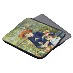 Two Sisters (On the Terrace) By Pierre Renoir Laptop Sleeve