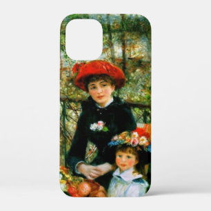 Two Sisters on the Terrace by Renoir iPhone 12 Mini Case