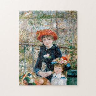 Two Sisters on the Terrace by Renoir Jigsaw Puzzle