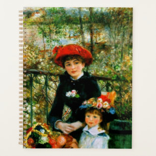 Two Sisters On the Terrace by Renoir Planner
