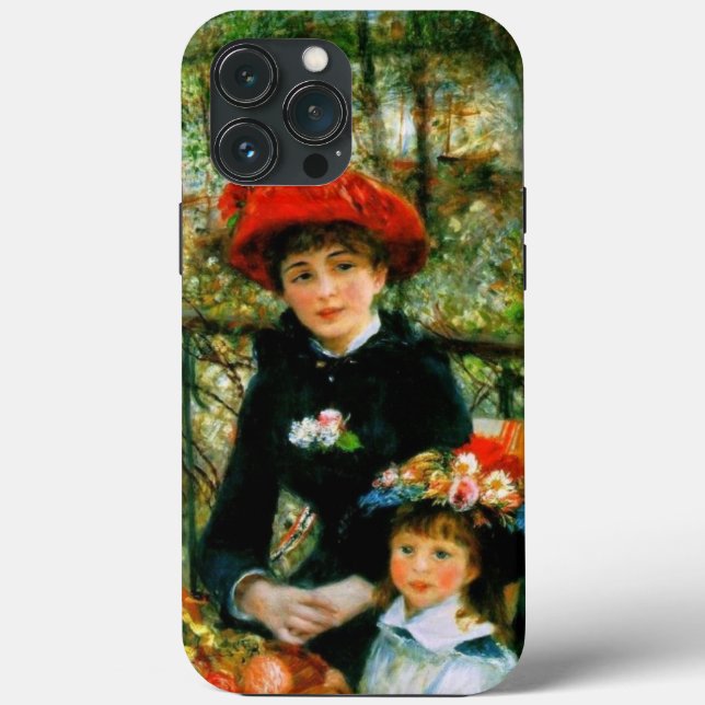 Two Sisters on the Terrace Case-Mate iPhone Case (Back)
