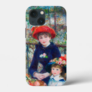 Two Sisters (On the Terrace) Pierre Auguste Renoir iPhone 13 Mini Case