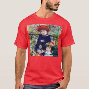 Two Sisters on the Terrace Pixel Glitch 2 T-Shirt