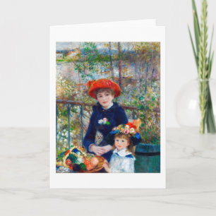 Two Sisters, Renoir Card